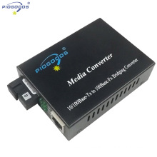 10/100M single mode 2ethernet ports optical fiber transceiver